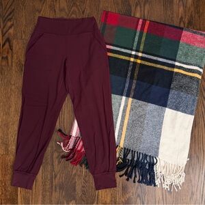 Lululemon Align Jogger Maroon 6